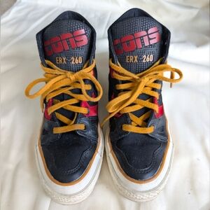 Converse ERX 260 High Top Leather Canvas Sneakers Unisex Sz Mens 6.5/Women's 8.5